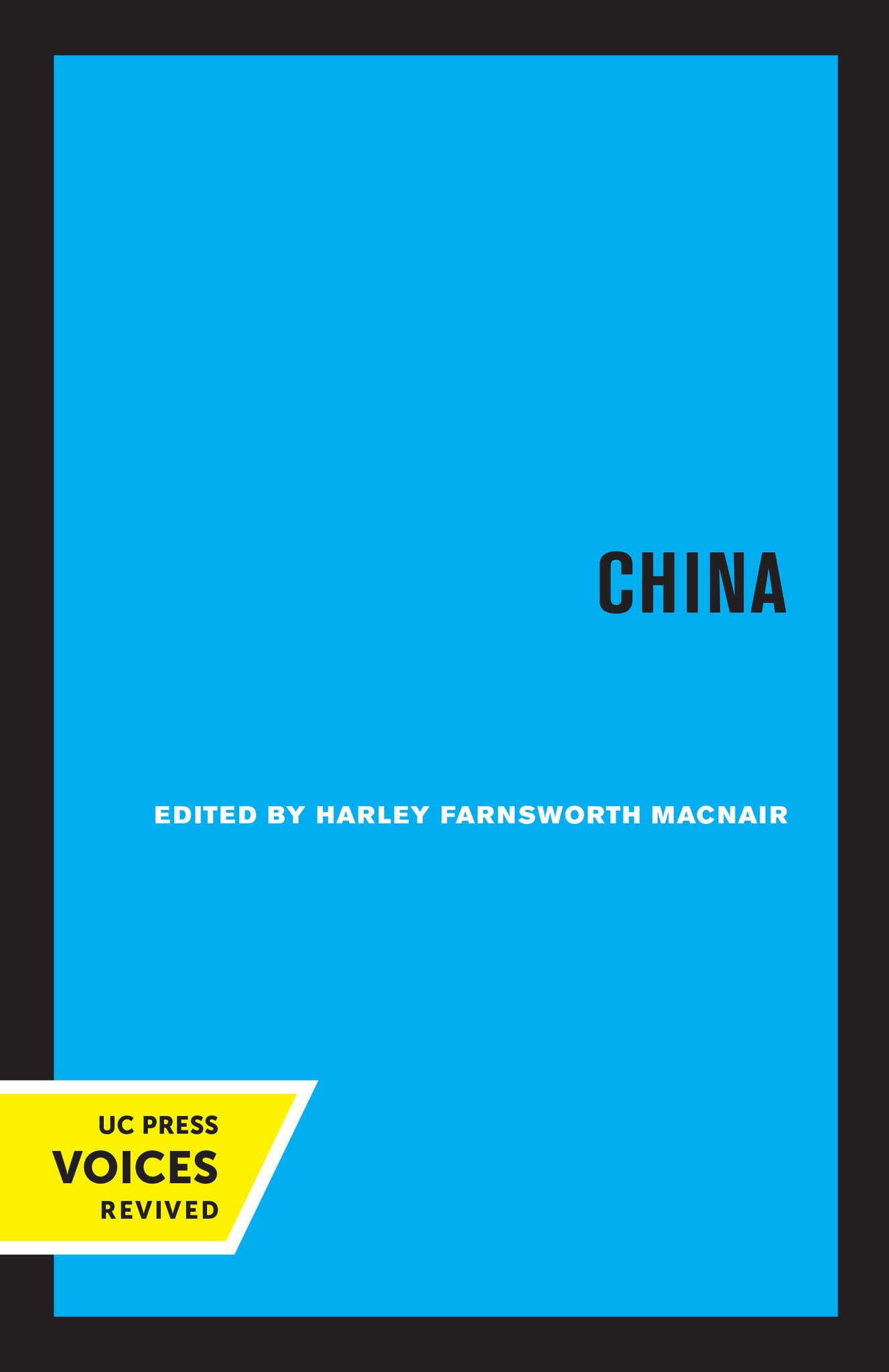 Cover image for China ISBN 9780520376632